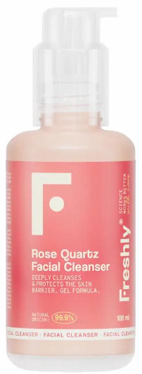 Attīroša sejas želeja Freshly Cosmetics Rose Quartz, 100 ml