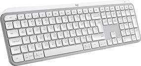Bezvadu spēļu tastatūra Logitech MX Keys S, EN, gaiši pelēka krās.