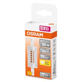 Лампочка Osram LED, Erimõõduline, белый цв., R7s, 7 Вт, 806 лм