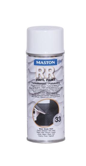 Краски в аэрозоле Maston RR 33, простые, черный цв., 0.4 л