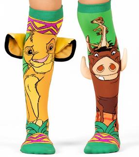 Vaikiškos kojinės, mergaitėms Lion King, įvairių spalvų, vienas dydis