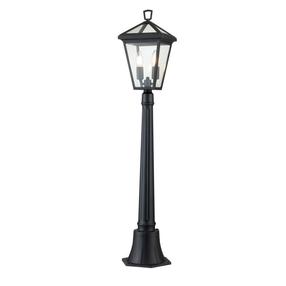 Pastatomas lauko šviestuvas Quintiesse Alford, 40W, E14, IP44, juoda sp., 20.3 cm x 110.2 cm