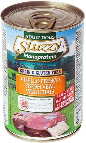 Märg koeratoit Stuzzy Monoprotein Adult, vasikaliha, 0.4 kg