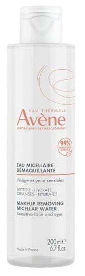 Мицеллярная вода Avene Micellar water for makeup removal, 200.0 мл