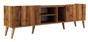 ТВ стол Kalune Design Lotus 1340, ореховый цв., 180 см x 34 см x 52 см