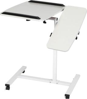Nešiojamo kompiuterio staliukas reguliuojamo aukščio Mozos WDL-WH, baltas