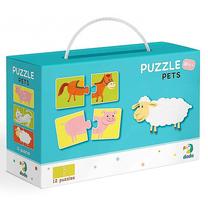 Edukacinė dėlionė Tm Toys, įvairių spalvų, 24 vnt.