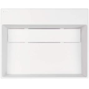 Умывальник для ванной комнаты Deante Correo, гранит, 50 см x 40 см x 13 см, белый цв.