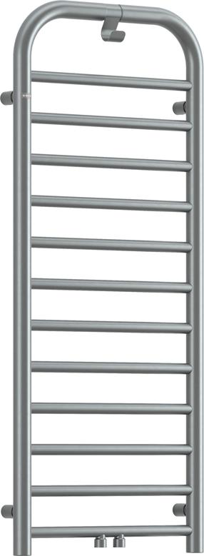 Veekütte rätikuradiator Deante Silia, hall v., 50 cm x 121 cm, 458 W
