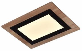 Lampa griesti CristalRecord Hasbi 25-273-28-116, LED, 3000 - 6000 °K, 1 x 25 W, balta krās. / melna krās.