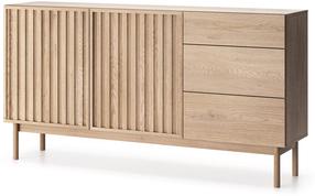 Komoda Gala Meble Saori K2D3S, ąžuolo sp., 84 cm x 37 cm x 159 cm