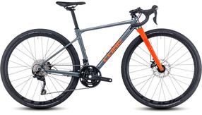 Prece ar bojātu iepakojumu. Velosipēds gravel Cube Nuroad Rookie, 27 ", 18" rāmis, sudraba krās./oranža krās.