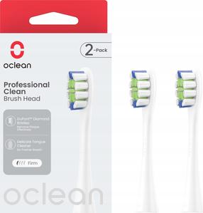 Elektriskās zobu birstes galviņa Oclean Professional Clean, balta krās., 2 gab.