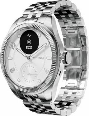 Išmanusis laikrodis Withings ScanWatch Nova Brilliant 39mm HWA10-model 10-All-Int, titano sp.