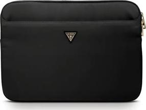 Portatīvā datora apvalks Guess Triangle Logo GUCS13NTMLBK, melna krās., 13"