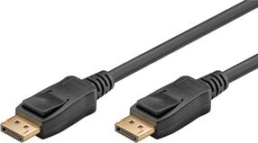 Кабель Goobay 74748 Displayport Male, Displayport Male, 2 м, черный цв.