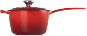 Emaliuotas ketaus puodas Le Creuset, Ø16 cm, 1.5 l, raudona sp.