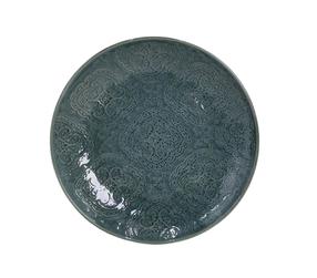 Lėkštė desertinė Domoletti Blue arabic, Ø 19 cm, mėlyna sp.