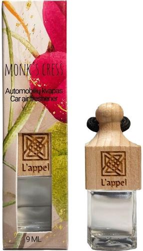 Auto gaisa atsvaidzinātājs Aromika Monk's Cress, 9 ml