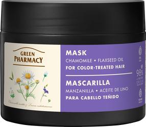 Kaukė plaukams Green Pharmacy Chamomile and Linseed Oil, 300 ml