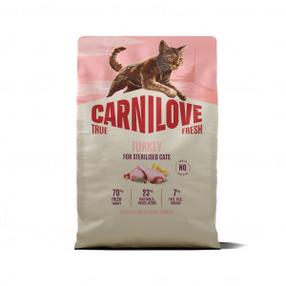 Kuiv kassitoit Carnilove True Fresh Dry Turkey, 2 kg
