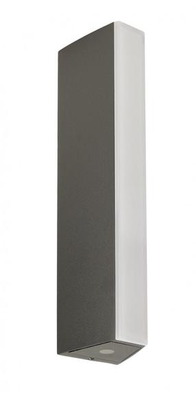 Sieninis lauko šviestuvas Su-Ma Tin, 14W, LED, IP54, pilka sp., 6 cm x 30 cm