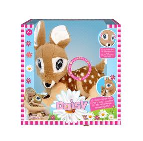 Игрушечное животное олень Bambolina Daisy BD2021EE, эстонский, коричневый цв.
