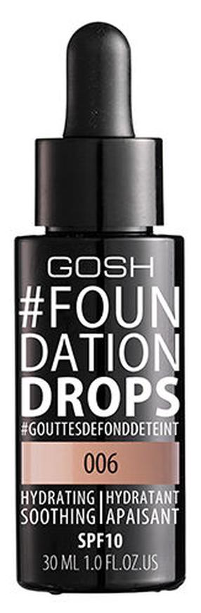 Šķidrā grima bāze Gosh Drops, 06 tawny, 30 ml