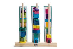 Деревянный кирпич BS Toys Stack Tower