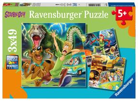 Pusle Ravensburger Scooby Doo 052424, 21 cm x 21 cm, 147 tk, mitmevärviline