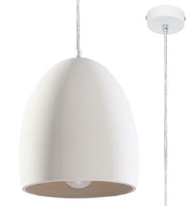 Светильник навесной Sollux Ceramic FLAWIUSZ 10516502, E27, 1 x 60 Вт, белый цв. / белый цв.