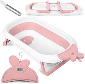 Sulankstoma vaikiška vonelė Ricokids RK-282, balta sp./rožinė sp., 96 cm