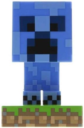Lampa Paladone Minecraft Charged Creeper Icon, zila krās.