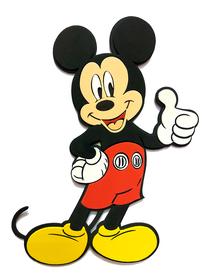 Dekoratyvinis lipdukas Disney Mickey, 13 cm x 27 cm