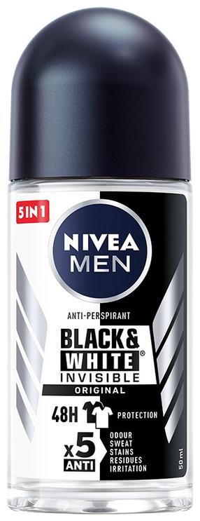 Meeste deodorant Nivea Invisible For Black & White Original, 50 ml