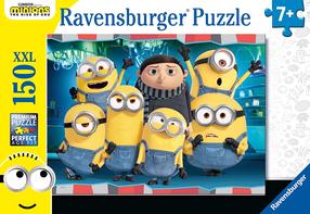 Puzle Ravensburger Minions-2 R12916, 49 cm x 36 cm, 150 gab., daudzkrāsaina
