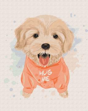Картина по номерам Paint it! Dog buddy, многоцветный