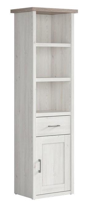 Pastatoma lentyna Luca JuZi, ąžuolo, 60 cm x 43 cm x 200.5 cm