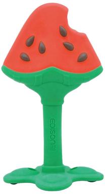 Kramtukas Edison Mama Kamikami Baby Fruit 3D Watermelon KJ4229, raudona sp./žalia sp.