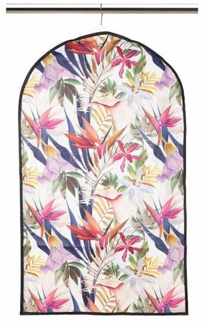 Rūbų maišas Ordinett Floral Beauty, 100 cm x 60 cm, poliesteris, įvairių spalvų