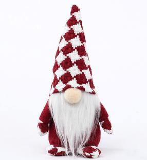 Kalėdinė dekoracija, "Nykštukas" Christmas Touch SYW-2024-14, 21 cm, raudona sp.