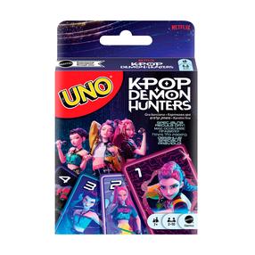 Uno kortų žaidimas Mattel KPop Demon Hunters JRV01