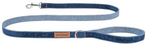 Šuns pavadėlis Amiplay Denim, tamsiai mėlyna sp., 1.4m x 2.5cm