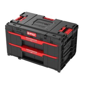 Ящик для инструментов Qbrick System ONE Drawer 2, 58 см x 38 см x 34 см, черный цв.