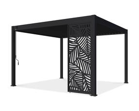 Paviljoni väikesein Deco Pergola, 120 x 235 cm, antratsiit v.