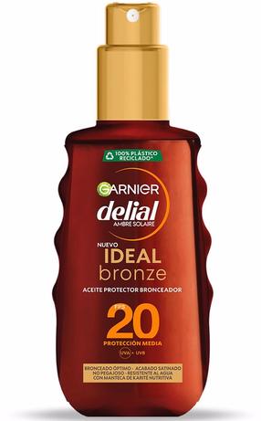 Масло для ухода за загаром Garnier Ideal Bronze SPF20, 150 мл