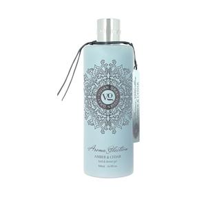Kūno prausimosi želė Vivian Gray Amber & Cedar, 500 ml