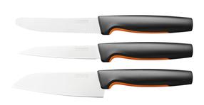Virtuvinių peilių komplektas Fiskars FF 1057556, 3 vnt.