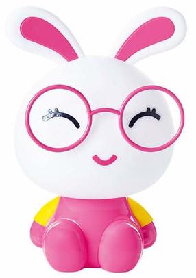 Ночник ACA Bunny, розовый цв.