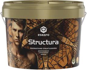 Struktuurne akrüülvärv, seinale Eskaro Structura, structura, 3.2 kg